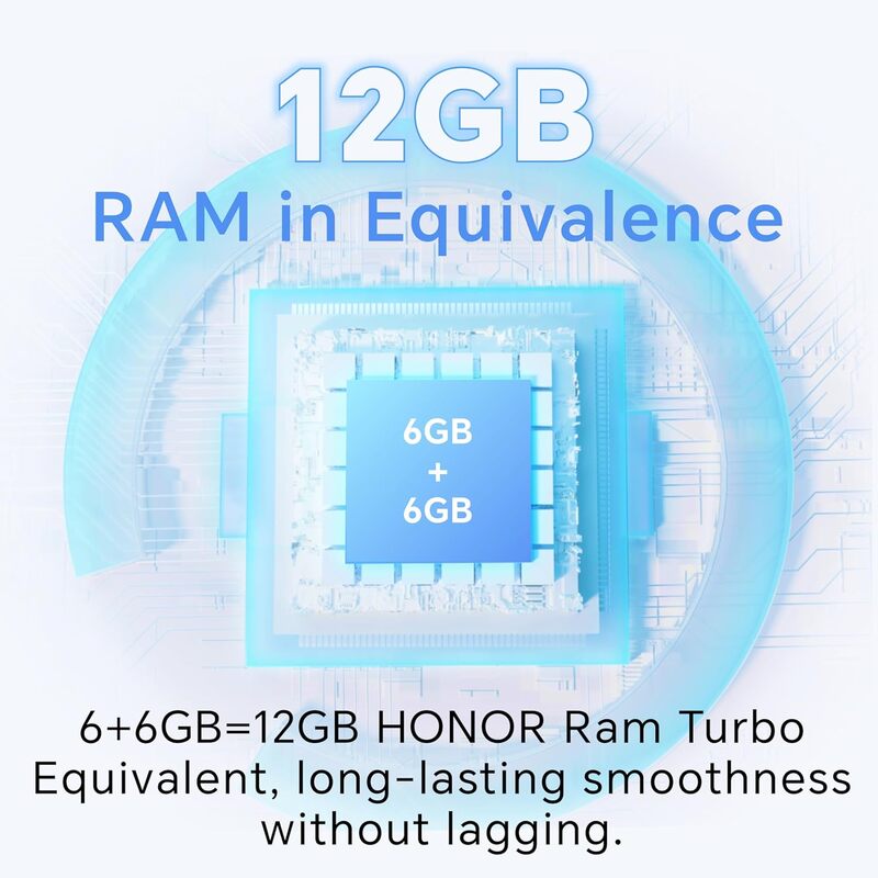 HONOR X6b 12GB(6+6) RAM + 256GB ROM Dual SIM Starry Purple With - Middle East Version